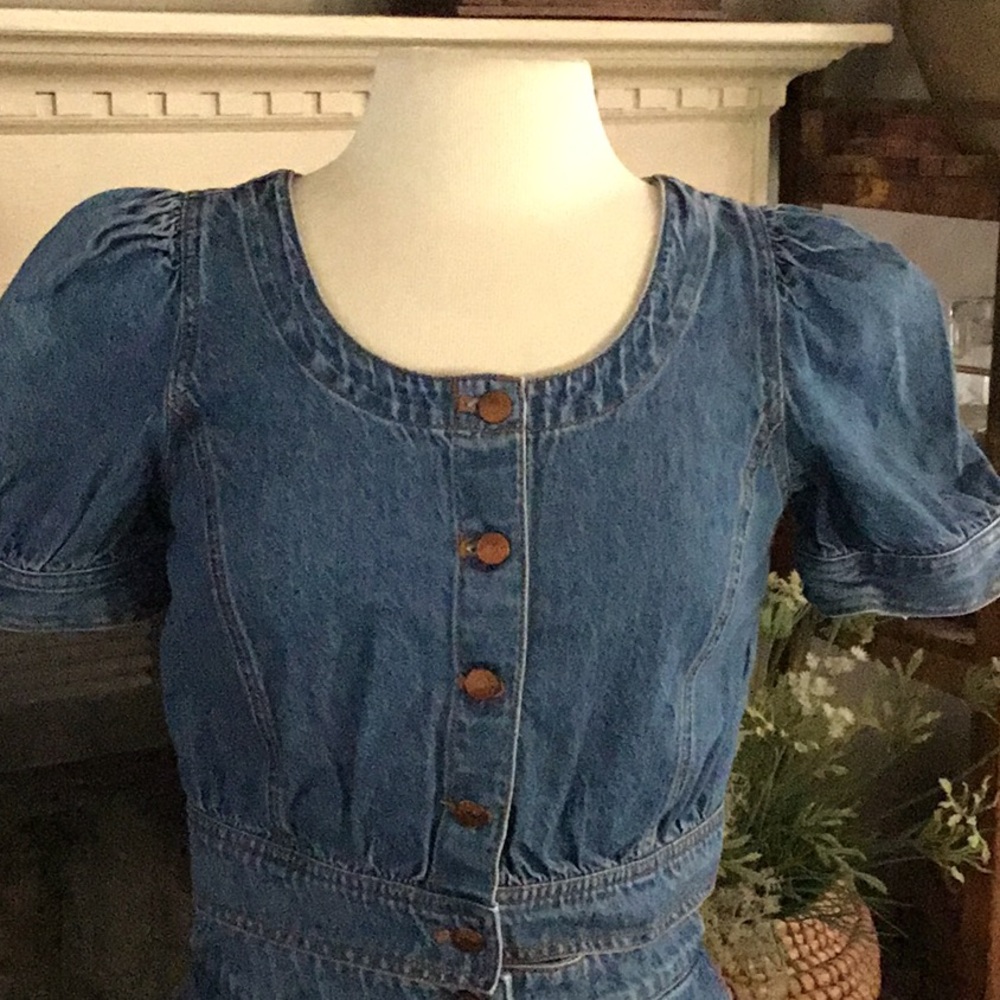 Madewell Jean Top And Skirt - Picture 6 of 10